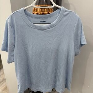Old Navy Sky Blue Short Sleeve Tee